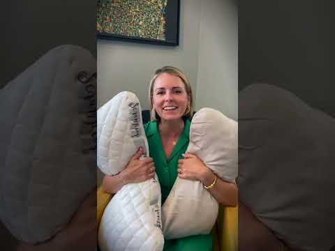 The Scrumptious Side Sleeper Pillow with Cooling Organic Pillowcase