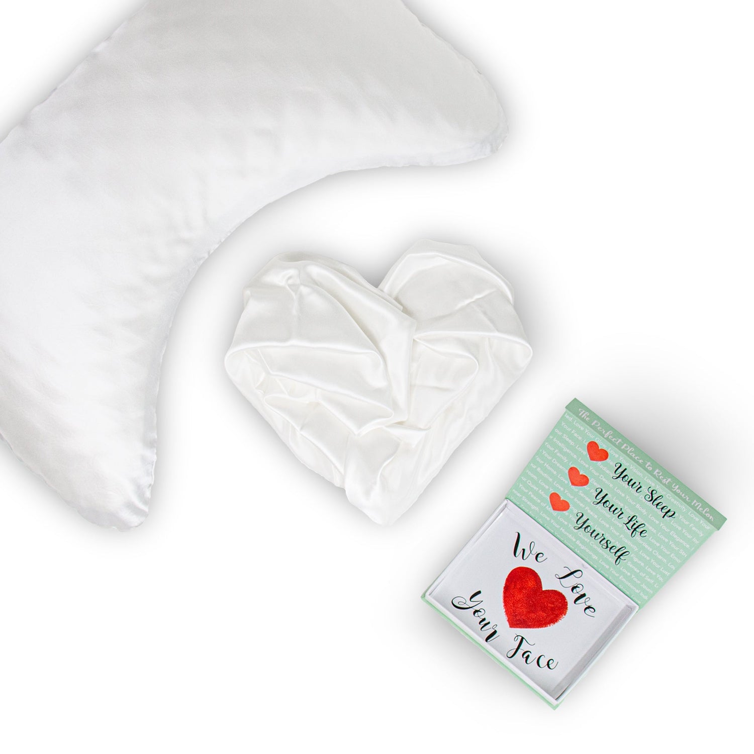 The Silk Dreams Luxury Gift Set for Side Sleepers