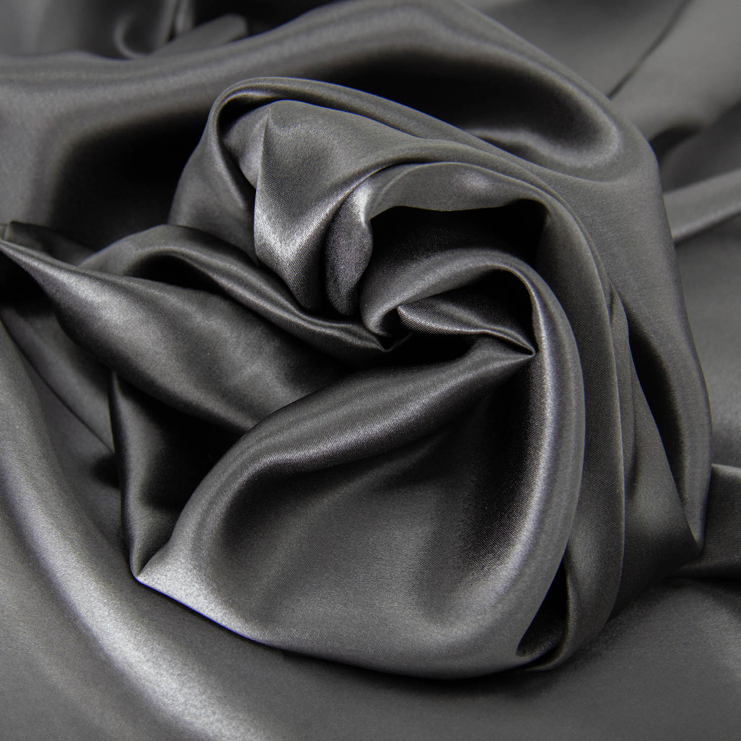 Dark grey silk clearance pillowcase