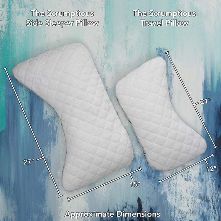 The Scrumptious Travel Pillow Honeydew Sleep