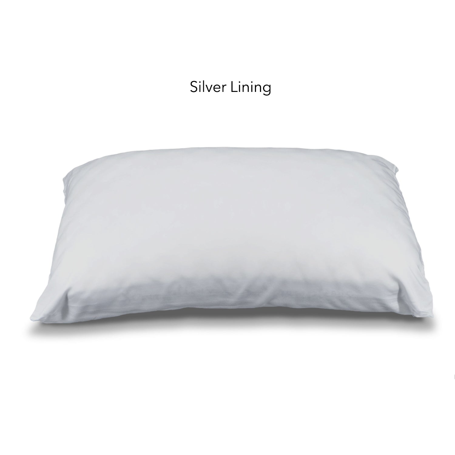 Silver shop lined pillowcase