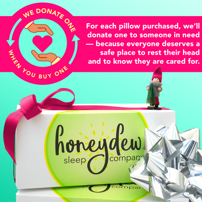 The Scrumptious Side Sleeper Pillow with Cooling Organic Pillowcase