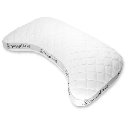 The Scrumptious Side Pillow with Cooling Organic Pillowcase
