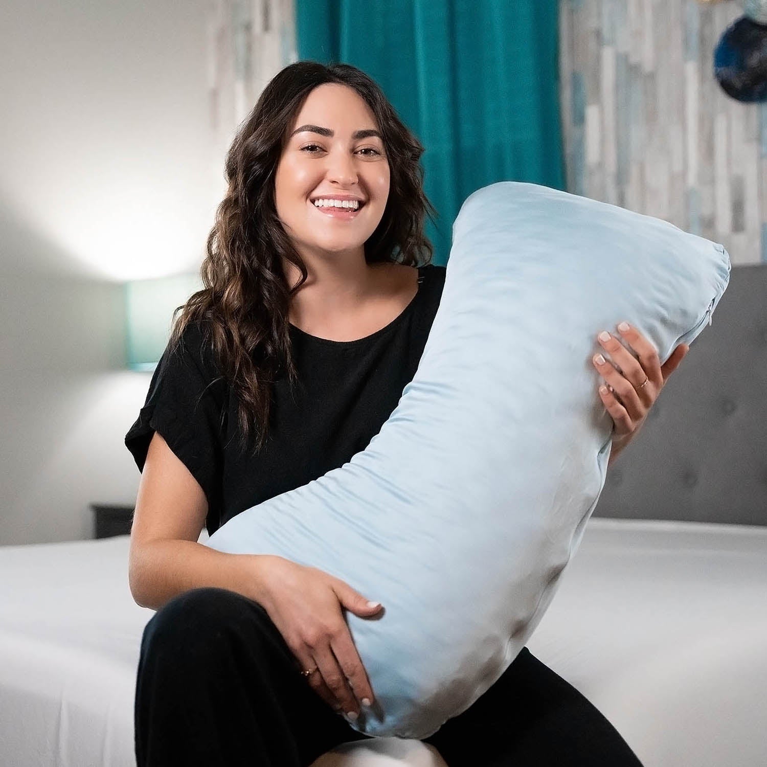 Bamboo pregnancy pillow best sale